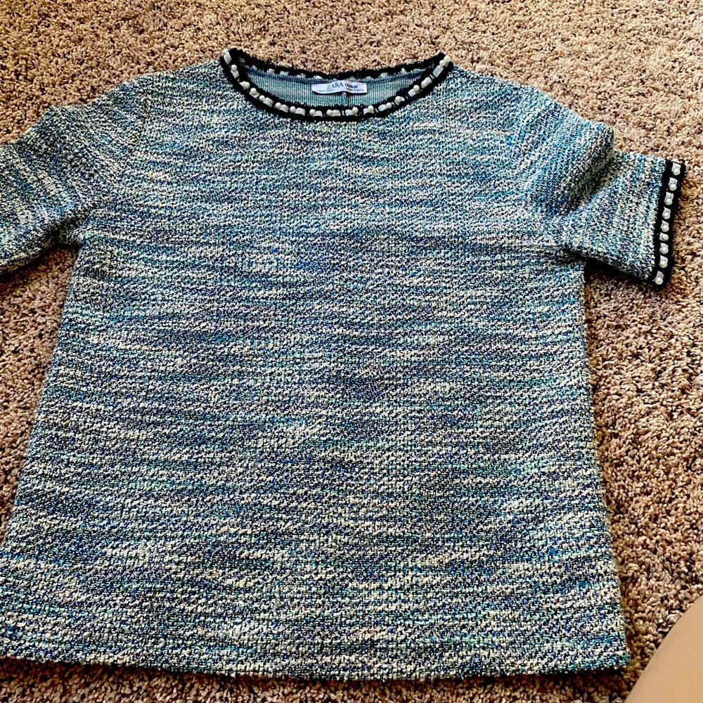 Zara Tweed Shirt